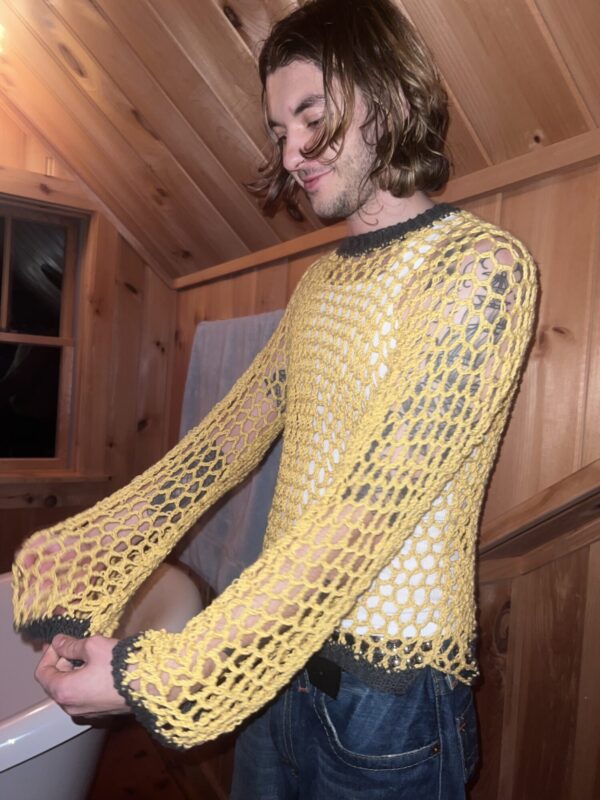 Y2K Hollow Sweater Pattern - Image 9