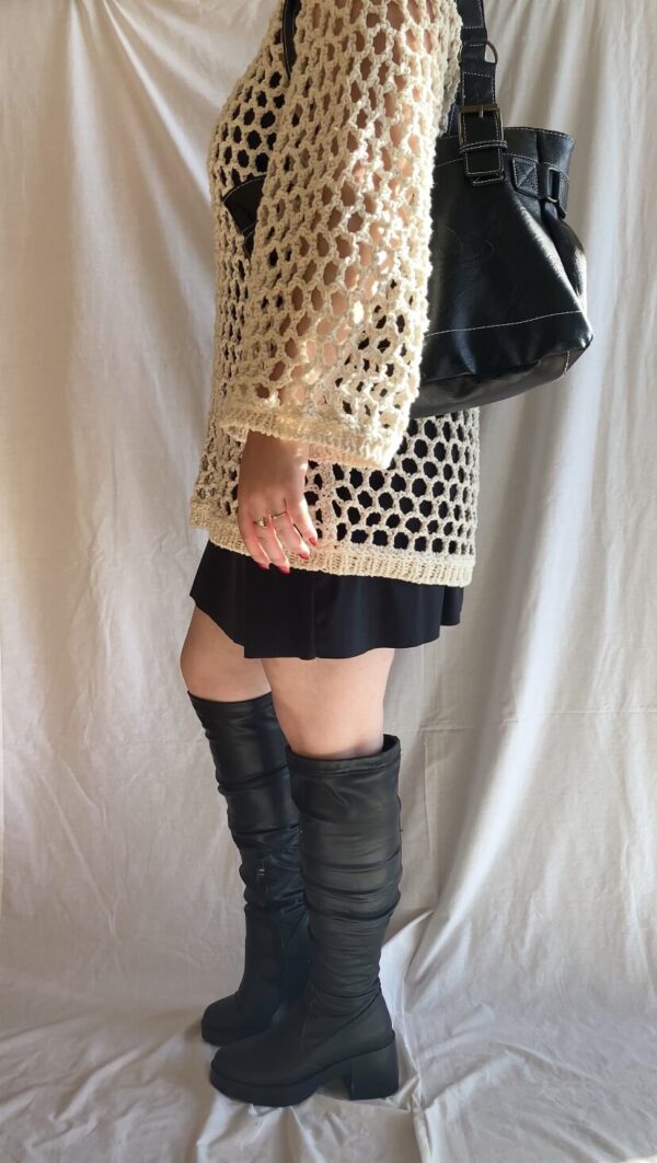 Y2K Hollow Sweater Pattern - Image 5