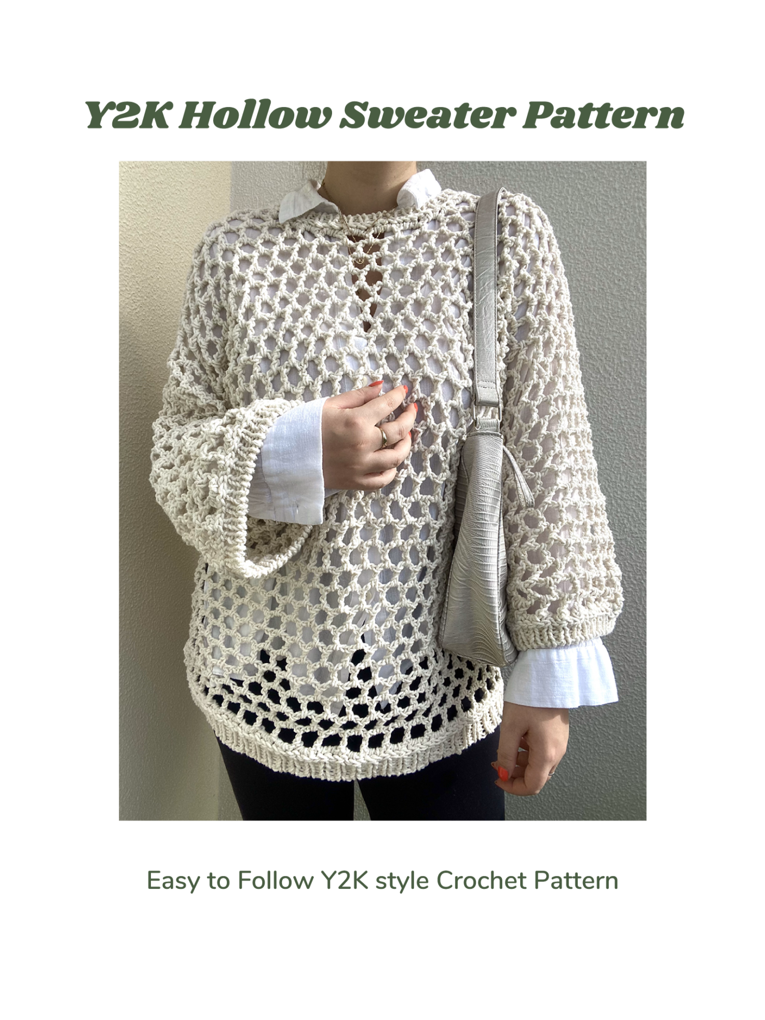 y2k border mesh knit archive Y2K Long Top archive Pattern! ARCHIVE